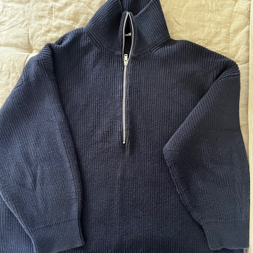 Everlane Half-Zip in Everyday Cotton